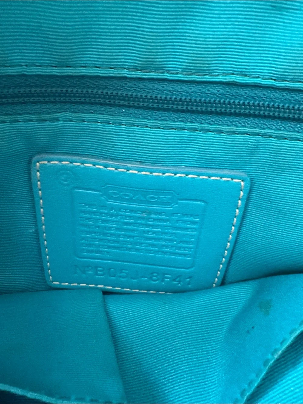 Coach crossbody featuring
